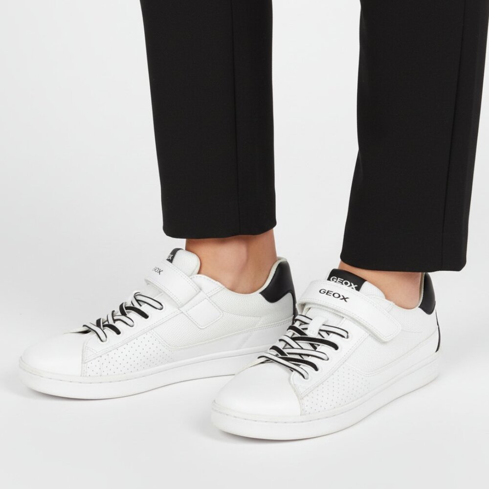 Geox Respira White Lace & Athletic Sport Shoes 38 6